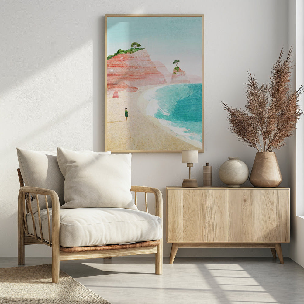 Beach Girl iv | Poster