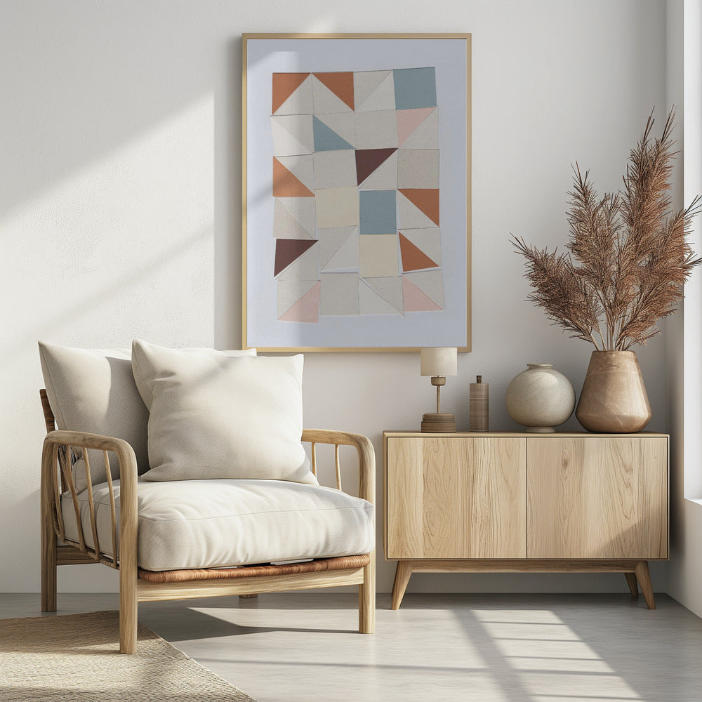 Pastel Geometrics | Poster