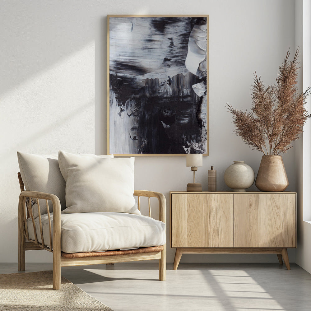 Monochrome Whirl | Poster