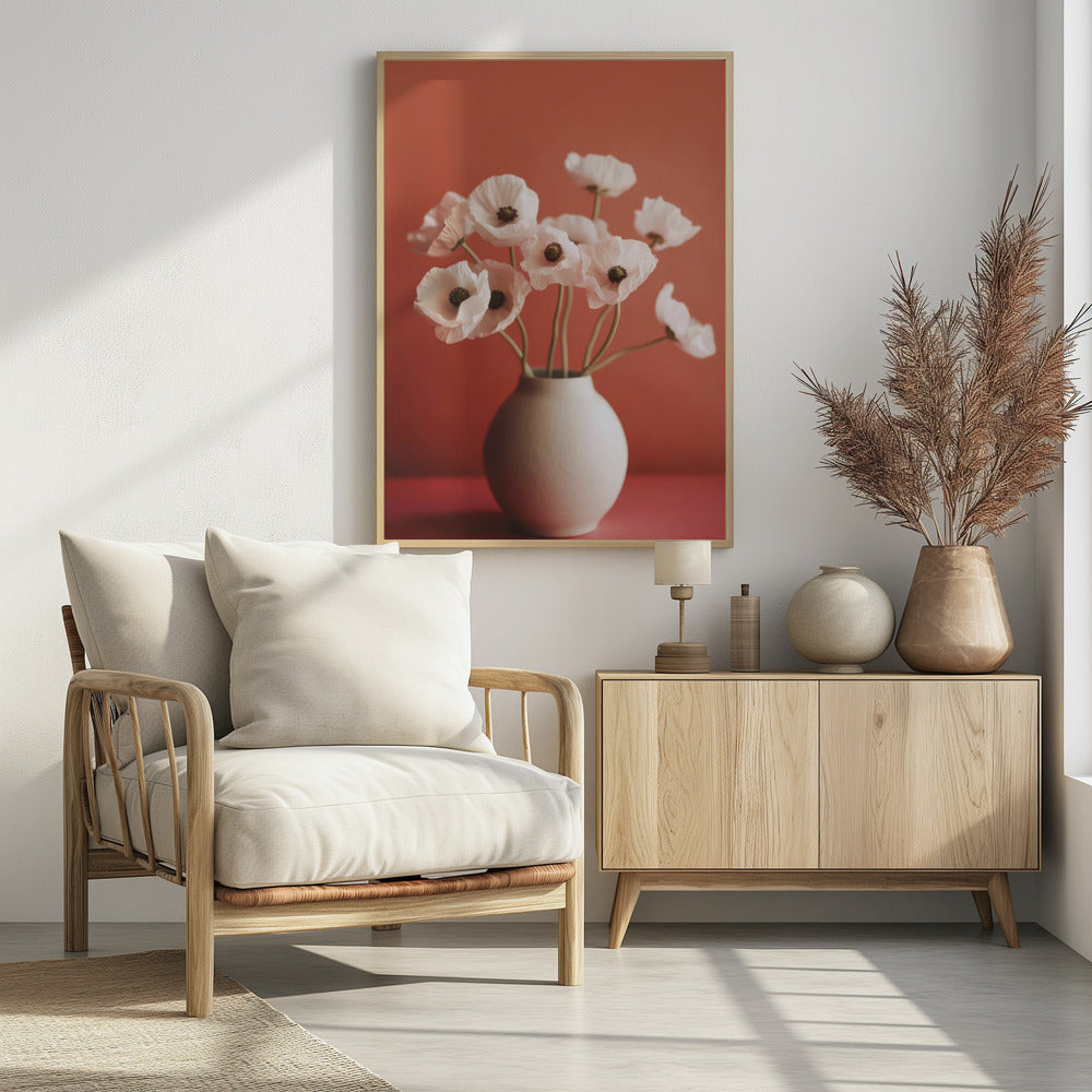 Poppies in Porcelain | Poster