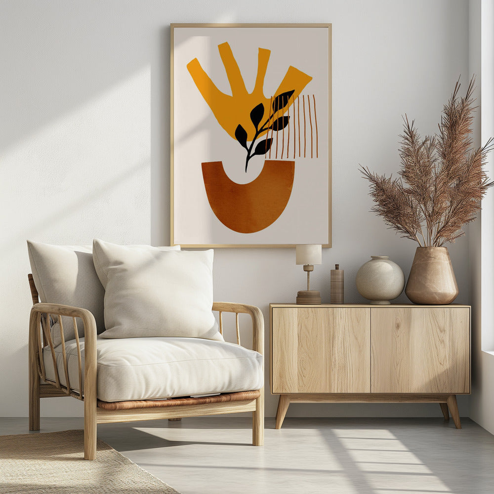 Sunshine Flower No.5 | Poster