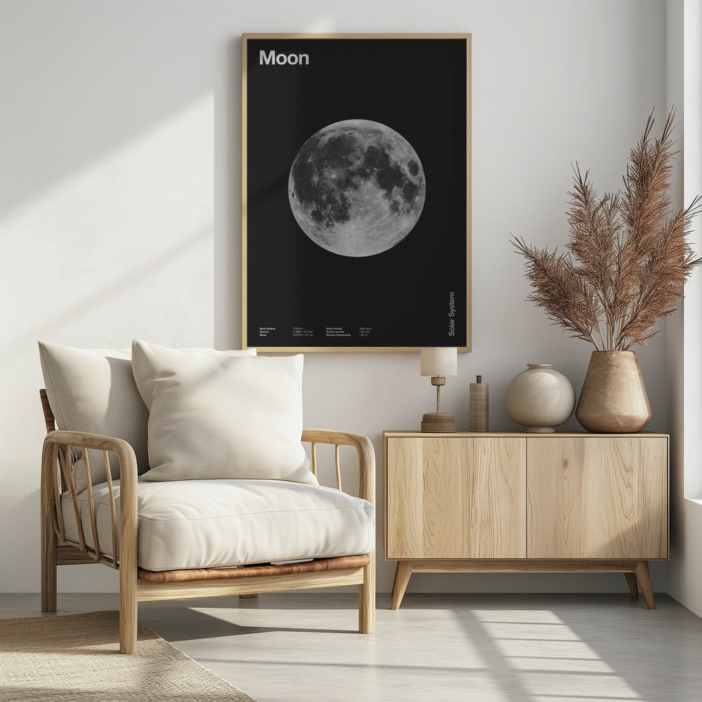 Solar System Moon | Poster