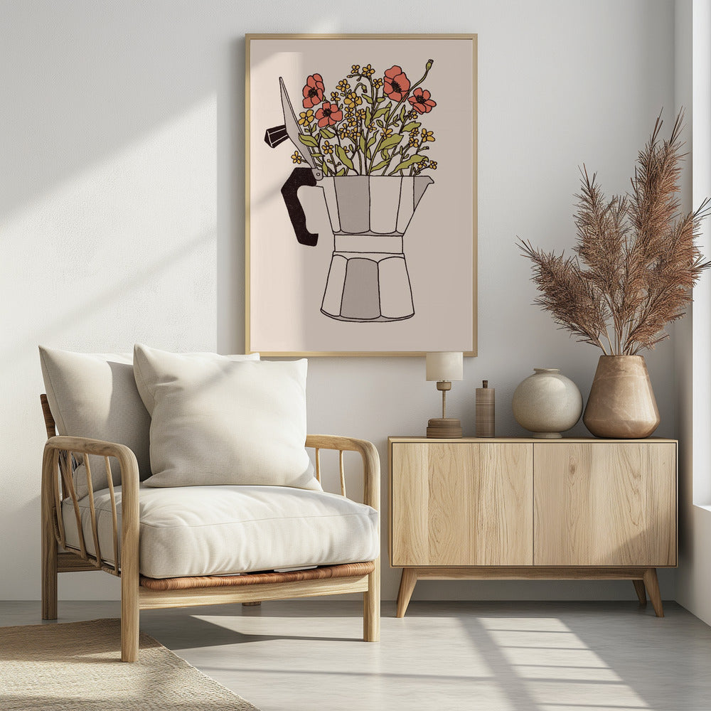 Moka Flowers | Poster