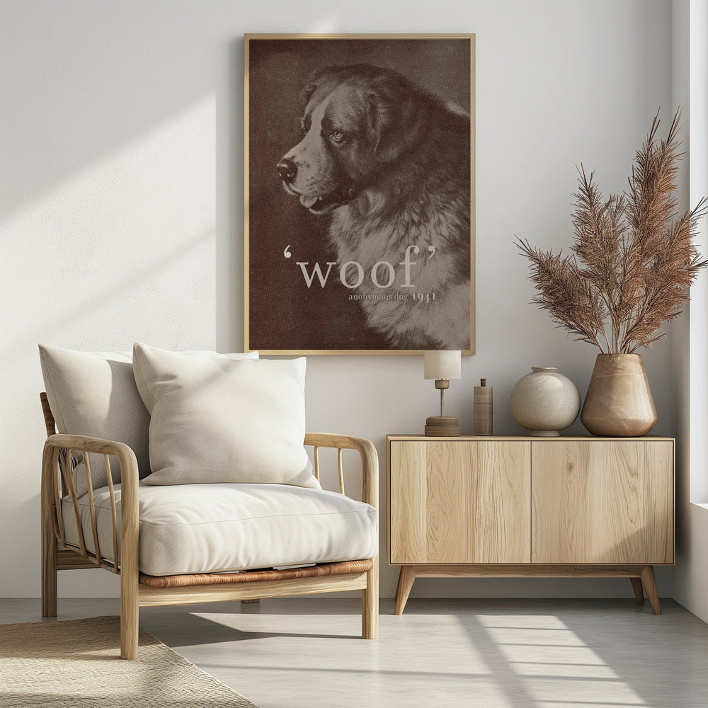 Famous Quote Dog | Poster
