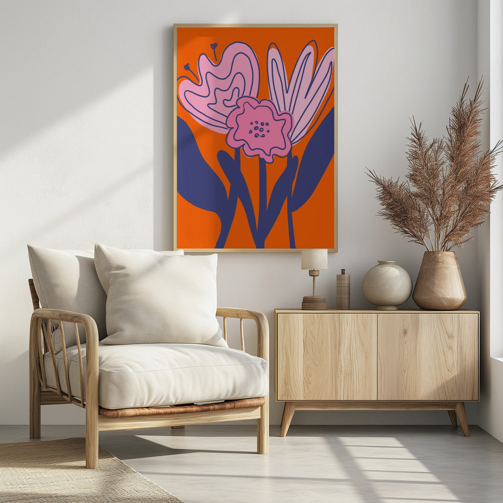 Bold Floral Elegance | Poster
