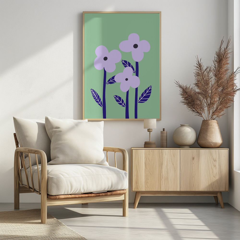 Violet Blossoms | Poster