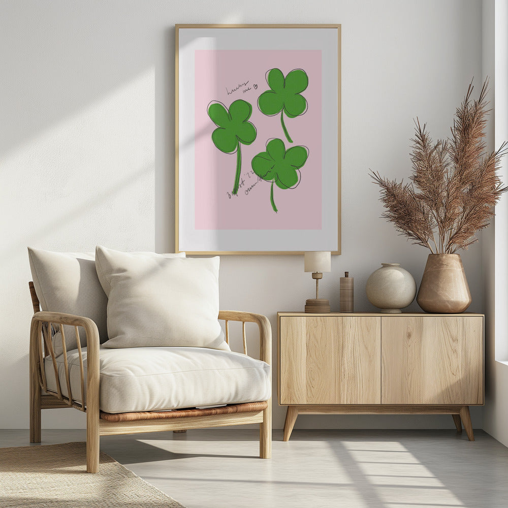 Three Lucky Clovers | Poster
