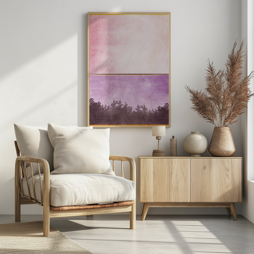 Pink and Yellow 1 | Poster