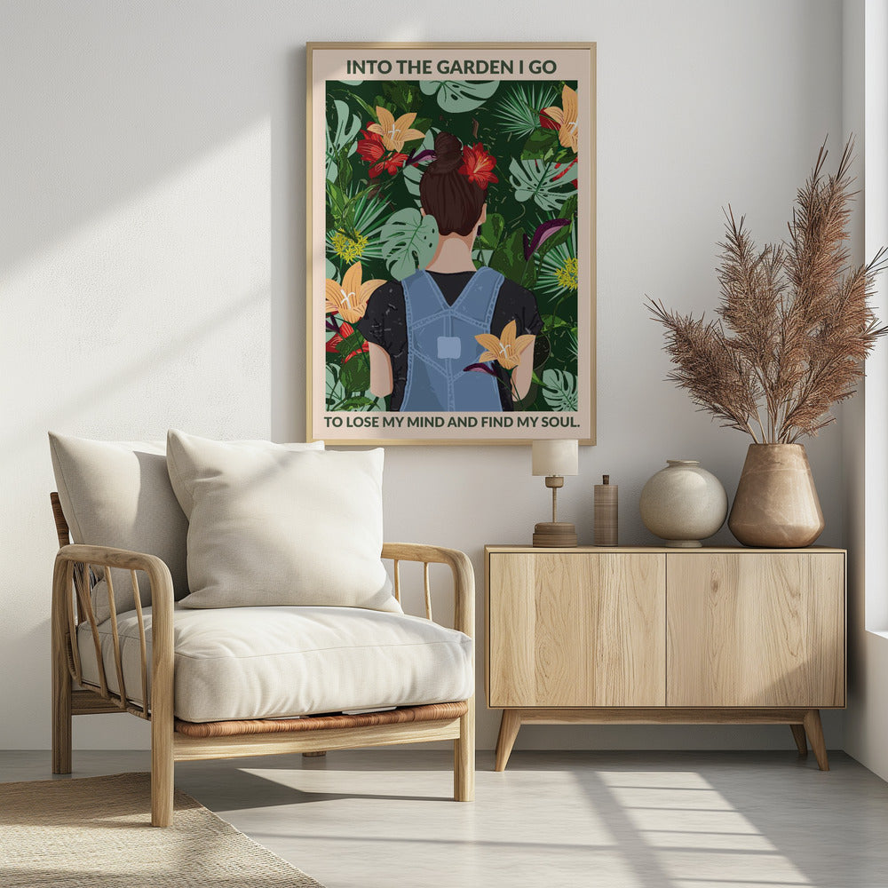 Into the Garden Standard Wall Art | Poster