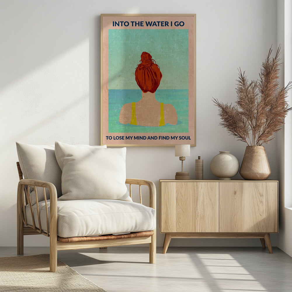 Into the Water (redhead) | Poster