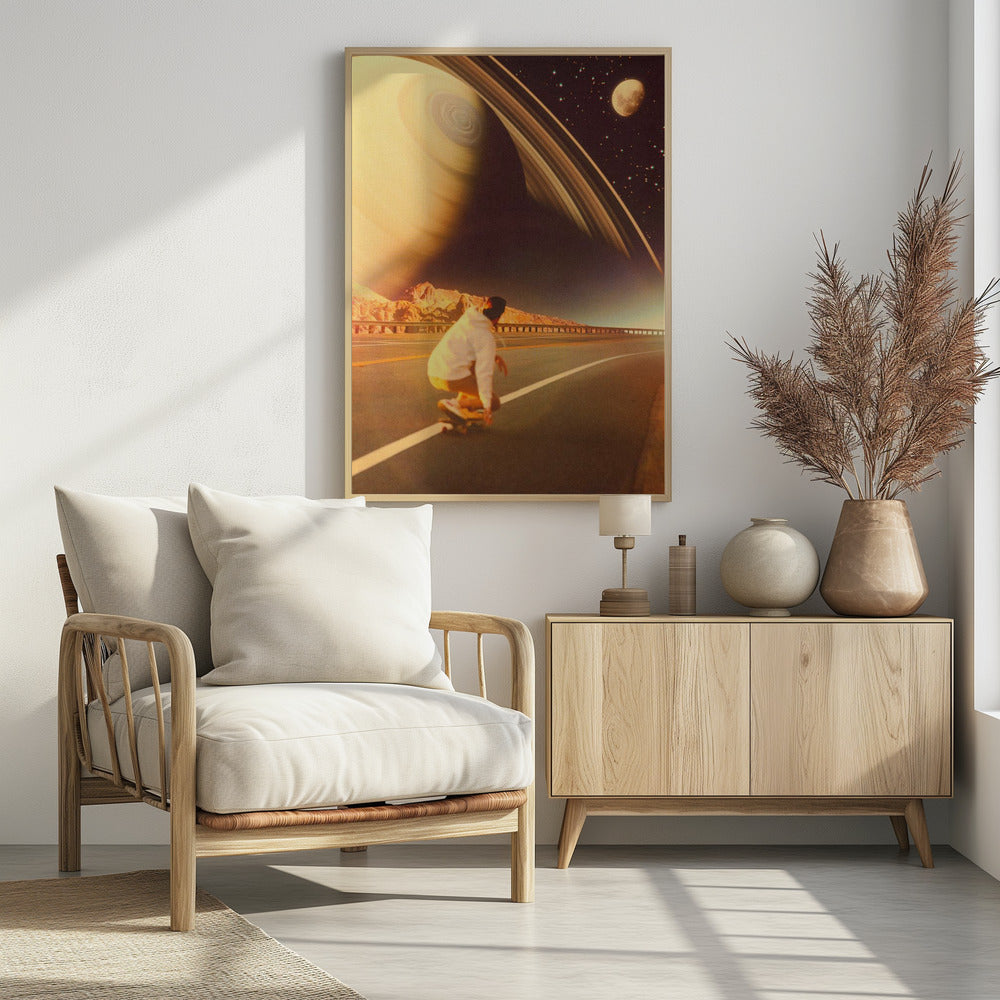 Space Sk8er | Poster