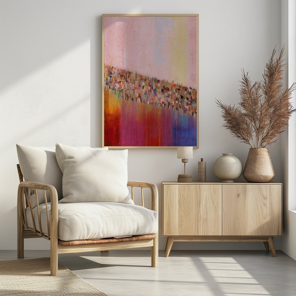 Colorful Cascade | Poster