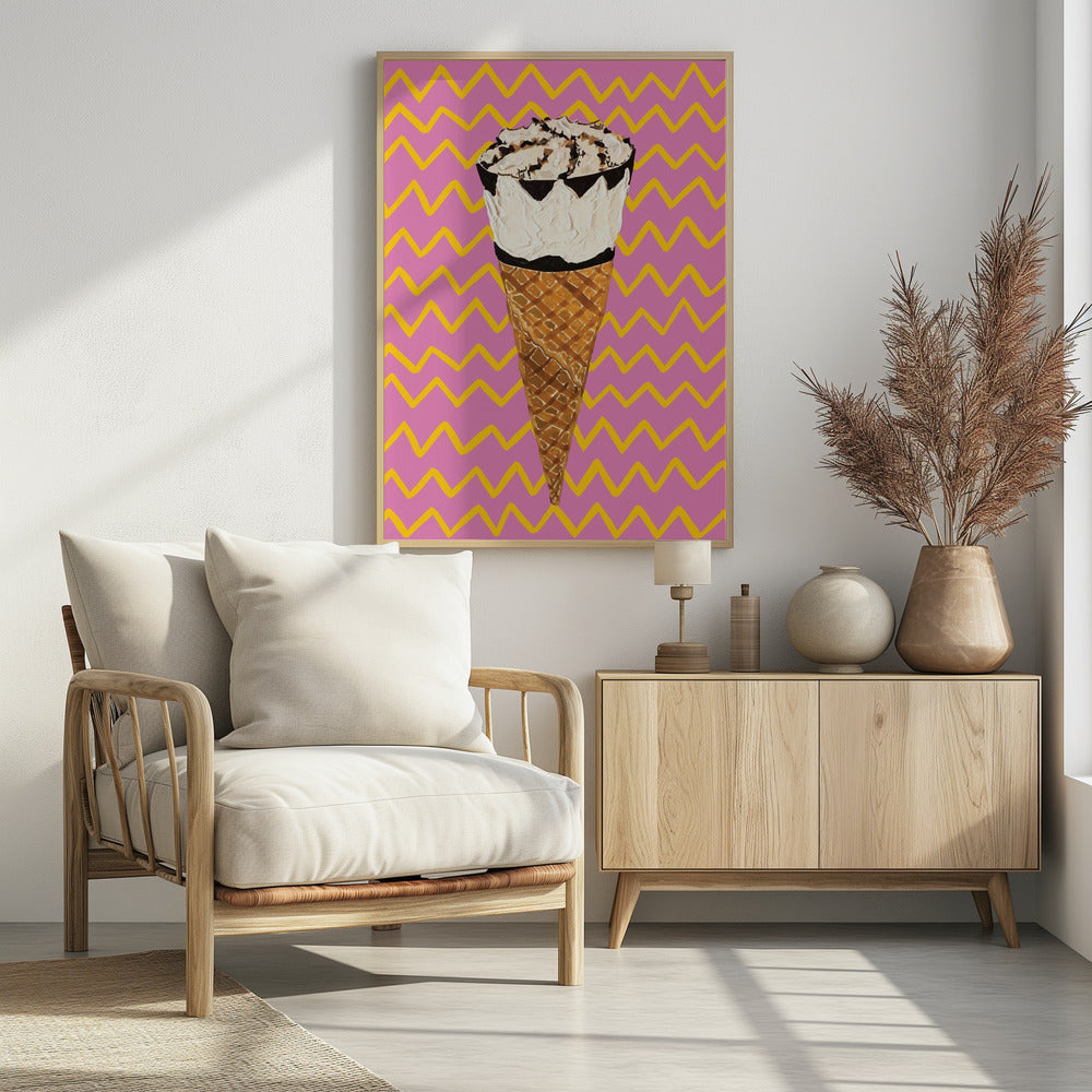 Cornetto Pink | Poster