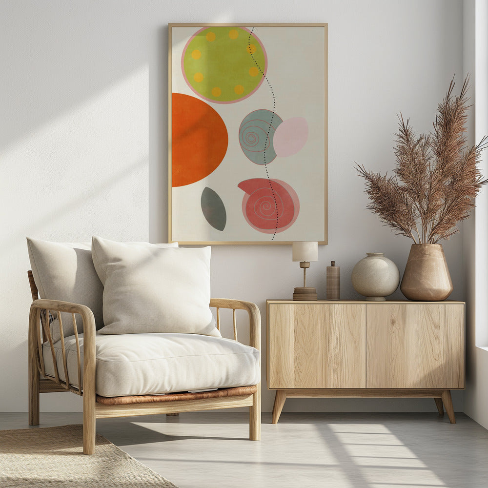 Friendly Colors Hilma 1 | Poster