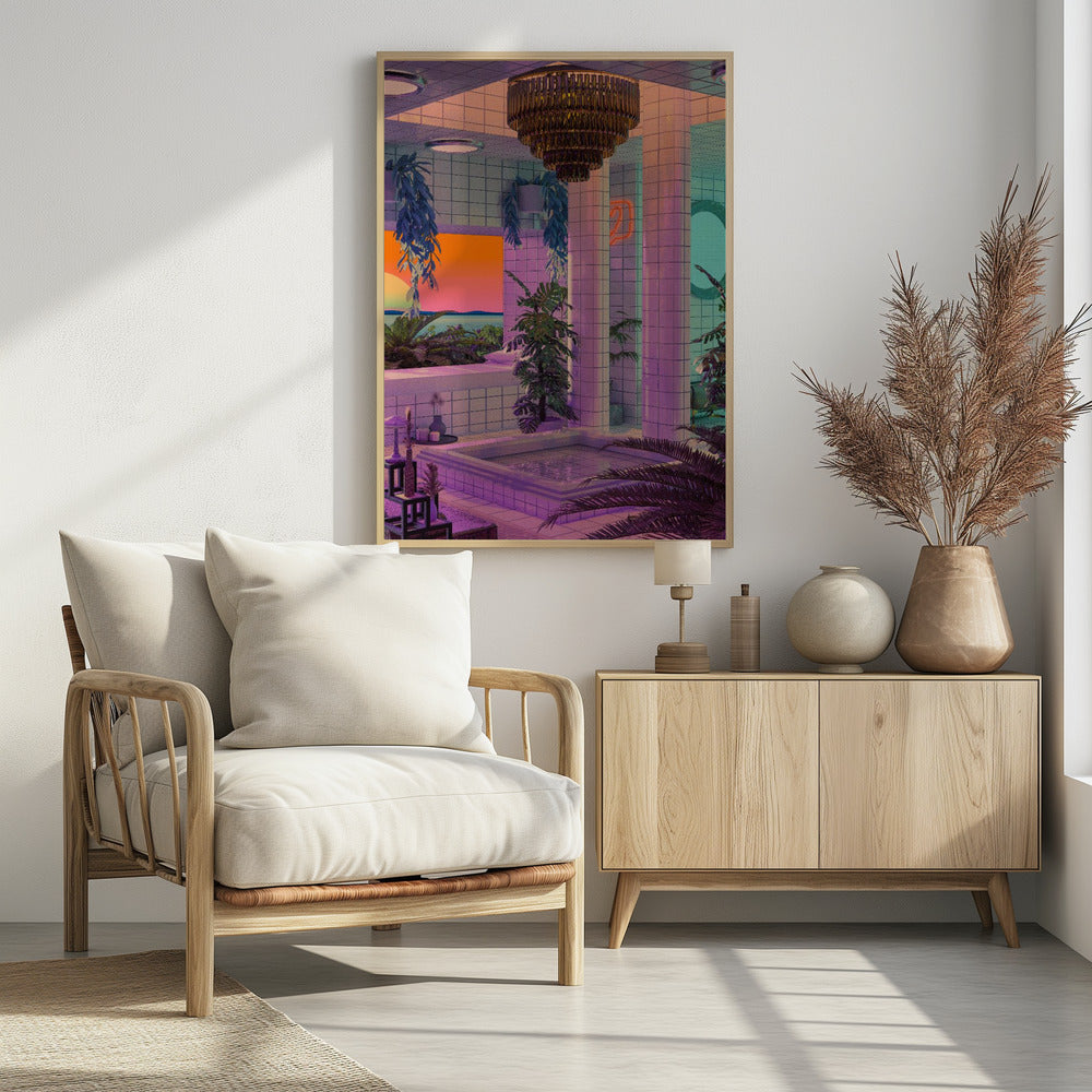 Vaporwave Pool | Poster