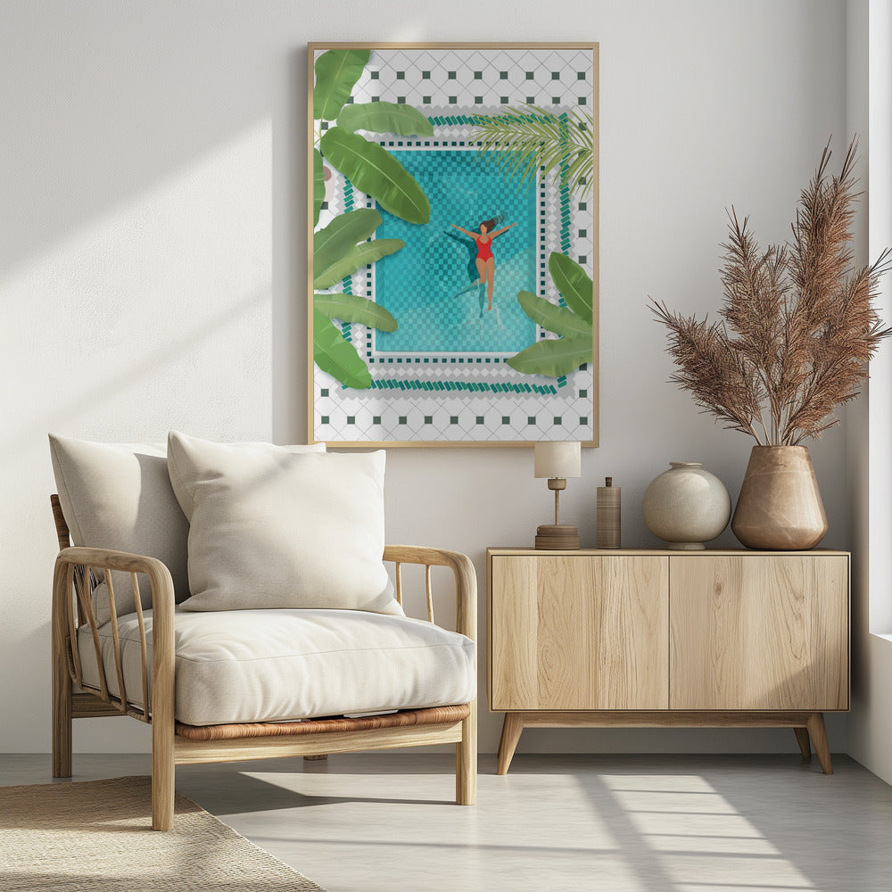 Riad Pool | Poster