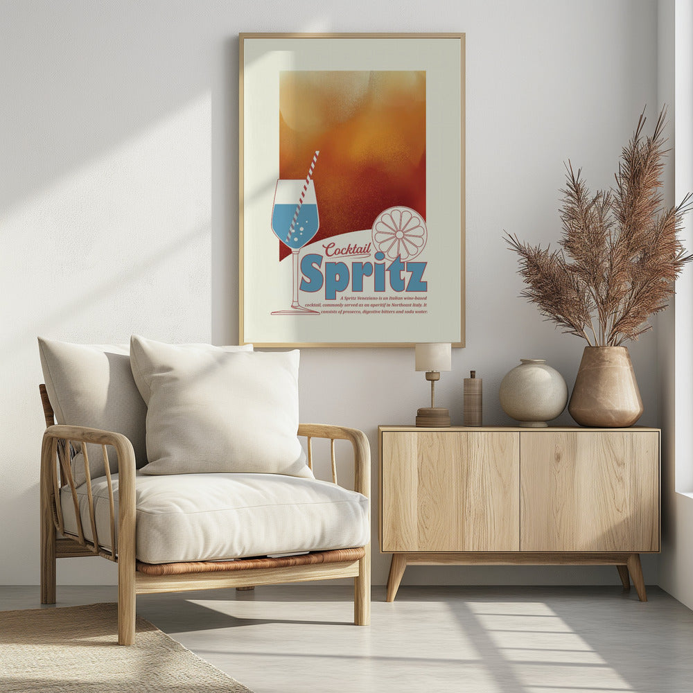 Aperol Spritz print | Poster