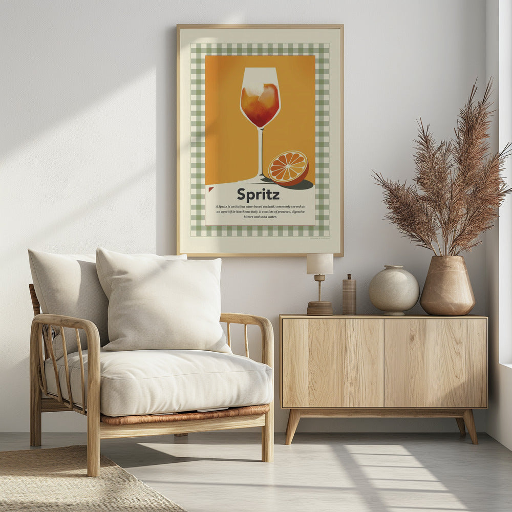 Spritz retro print | Poster