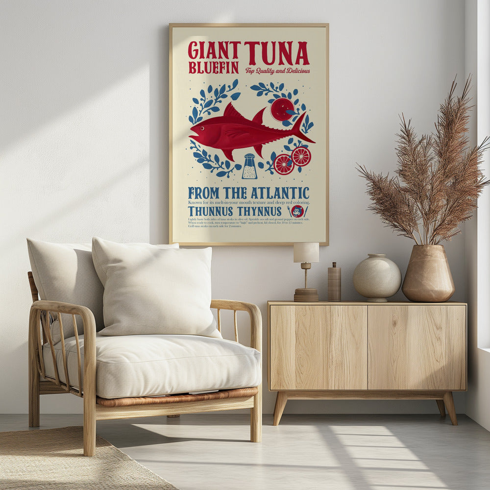 Tuna kitchen print | Poster