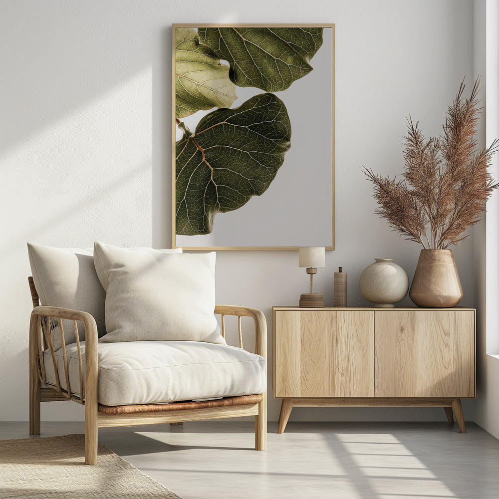 Leaf Veins Symphony | Poster