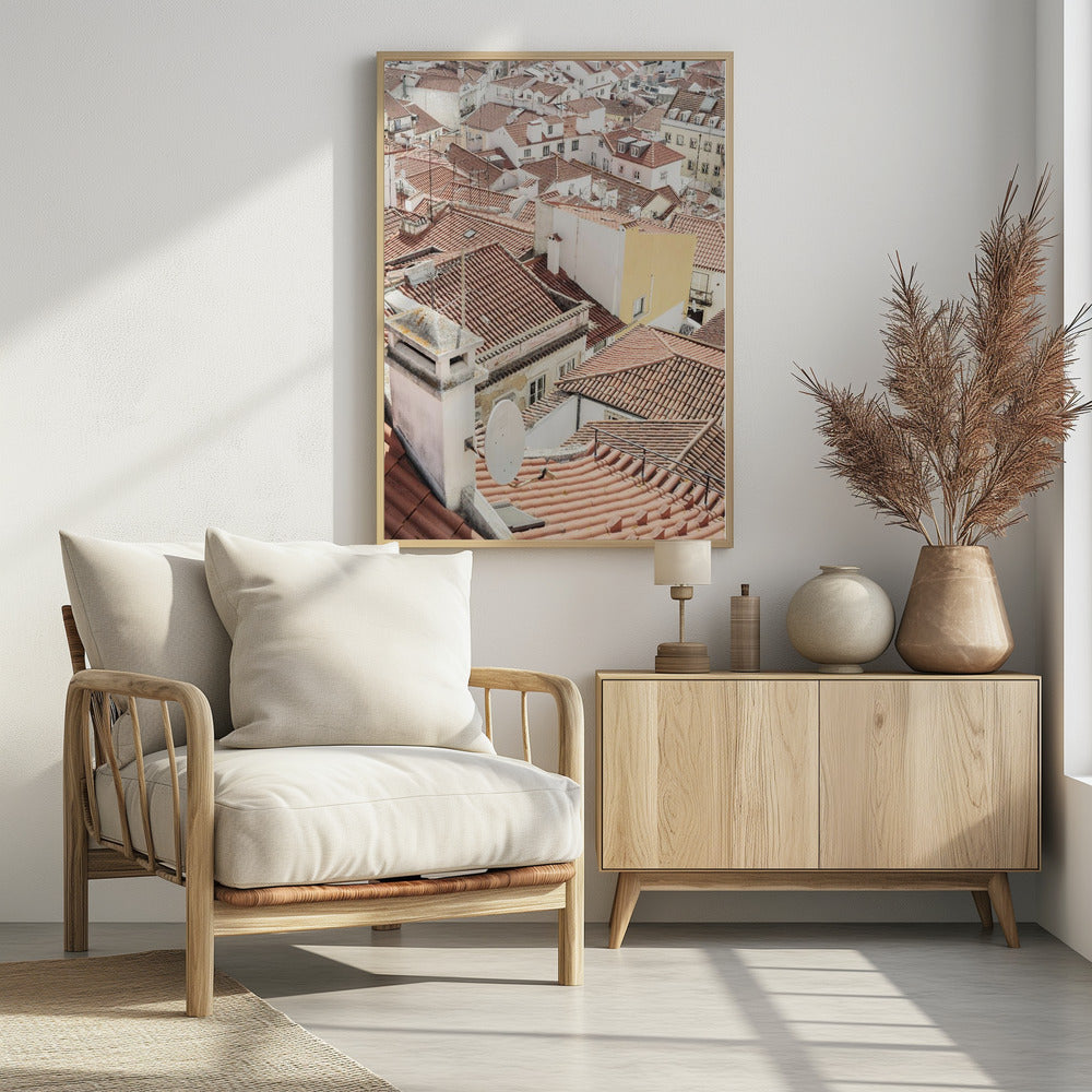 Terracotta Rooftops | Poster