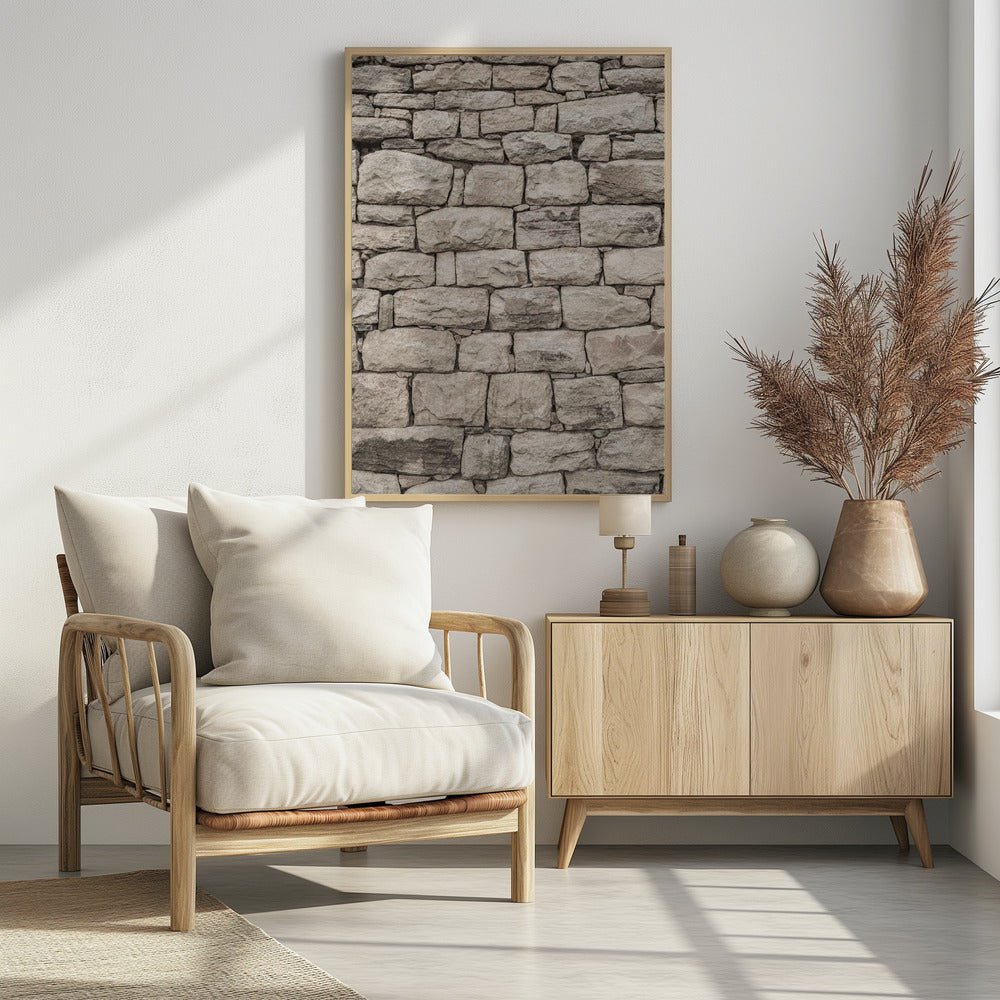 Serene Stonework | Poster