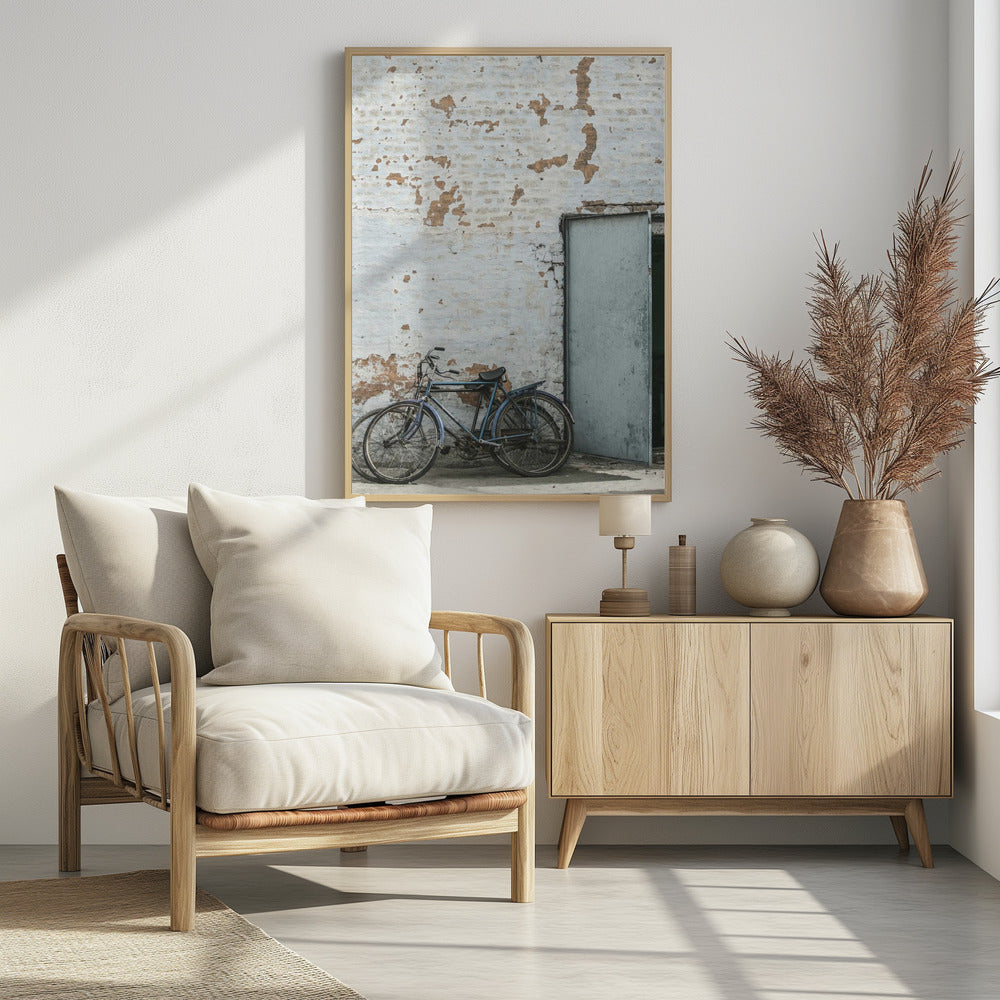 Rustic Bicycle Scene | Poster