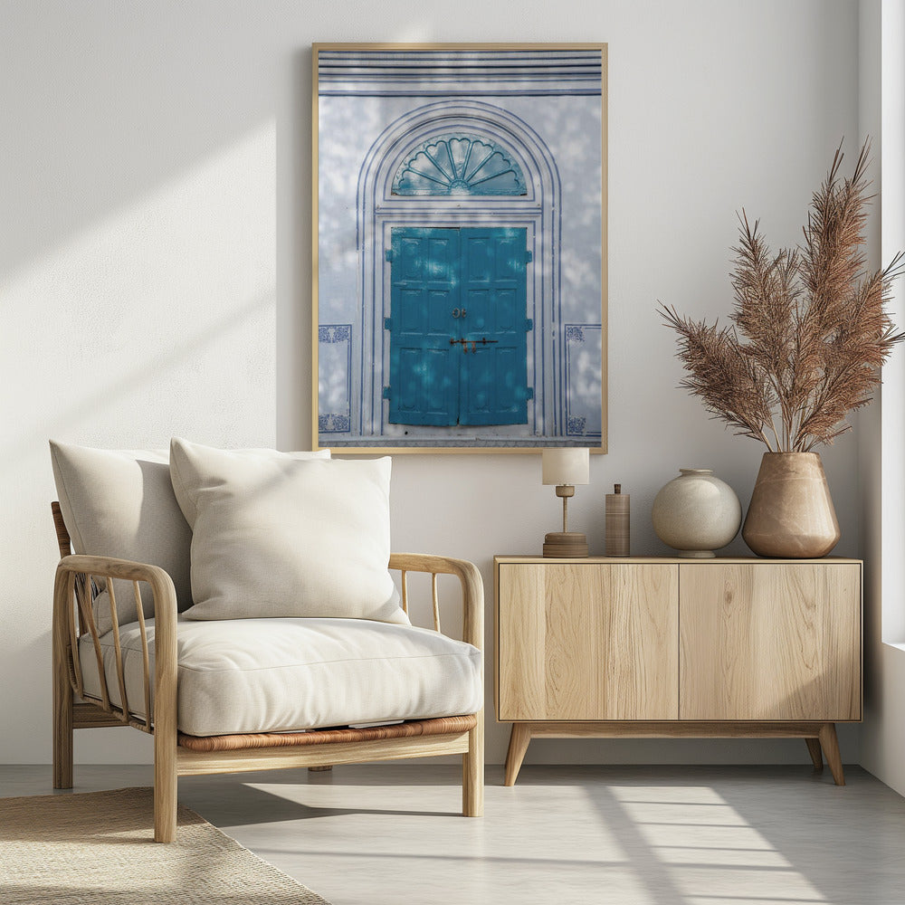 Turquoise Entryway | Poster