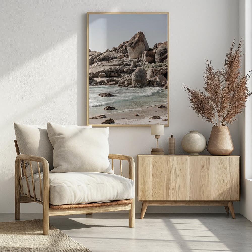 Rocky Shoreline Bliss | Poster
