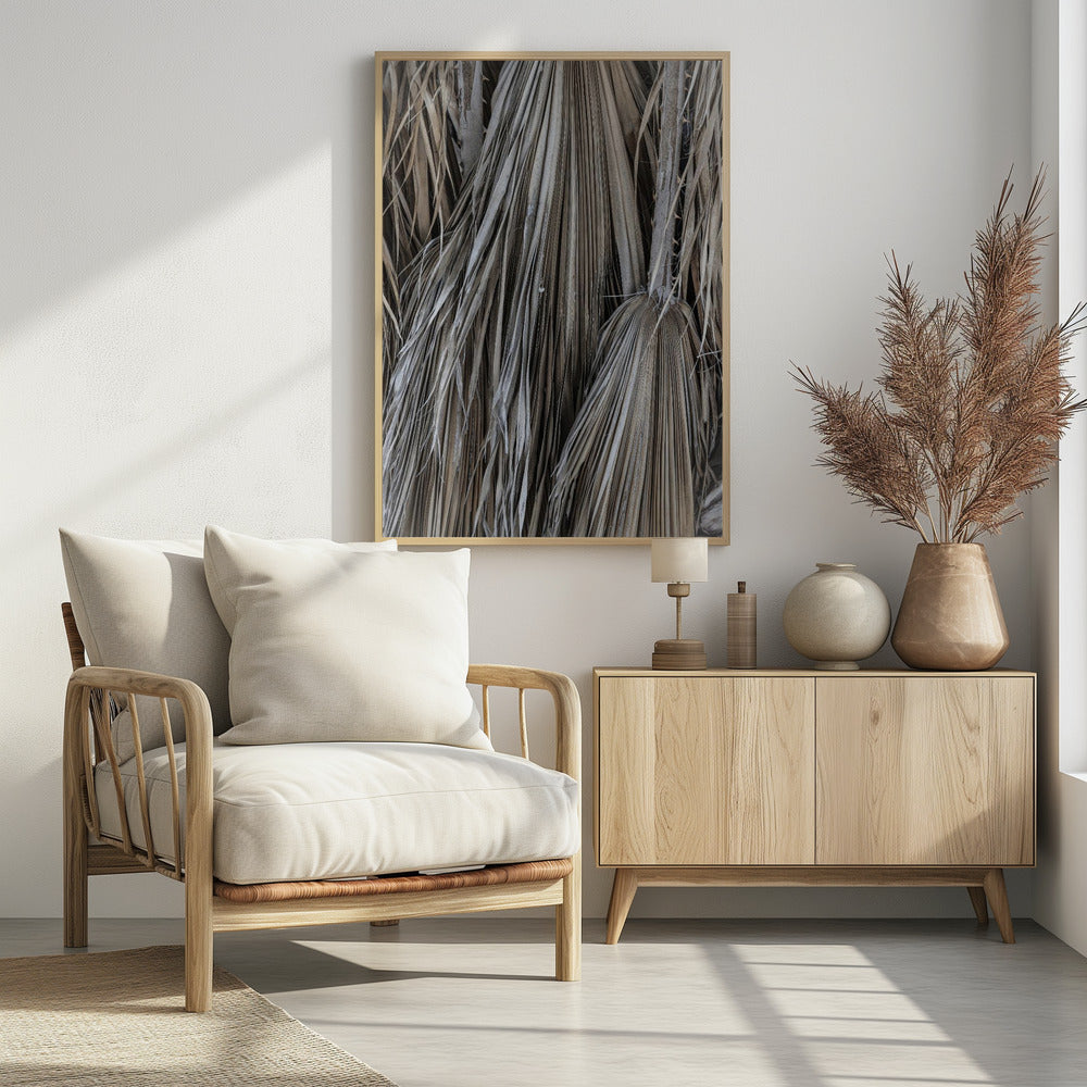 Rustic Palm Texture | Poster