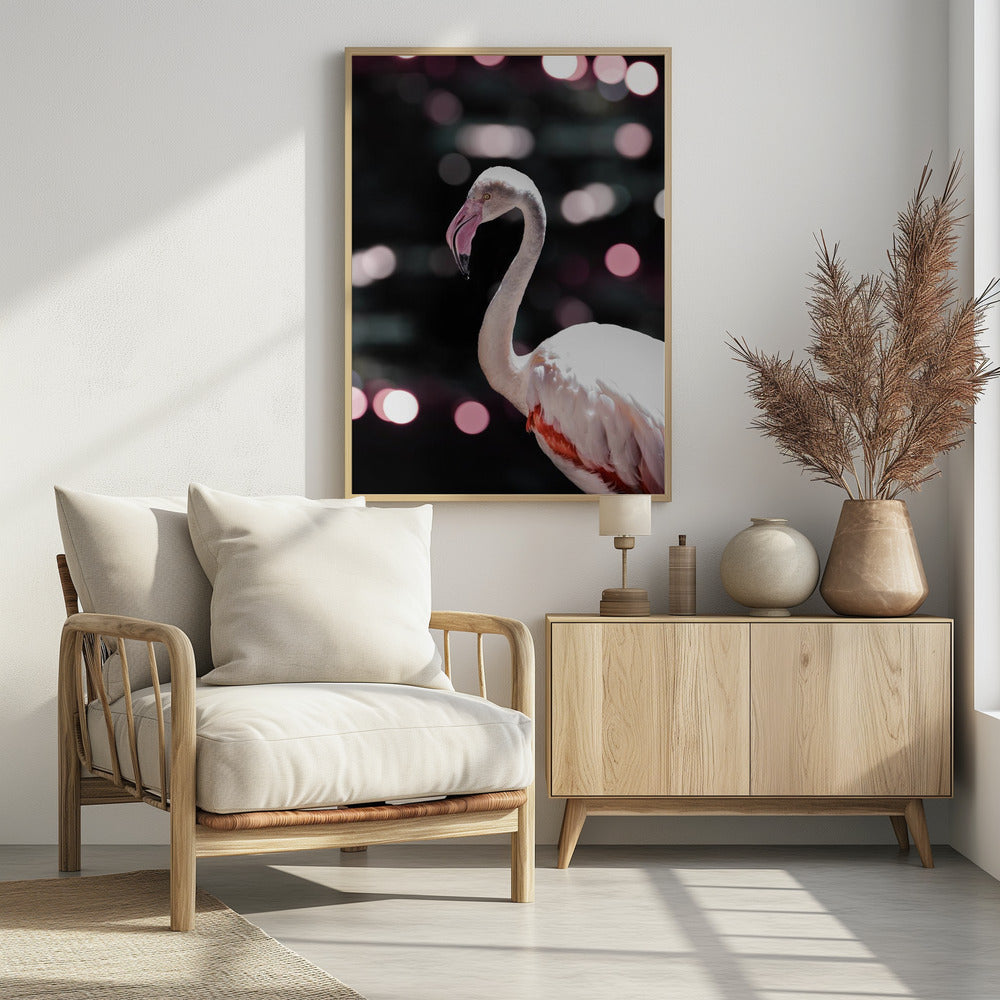 Flamingo Elegance | Poster