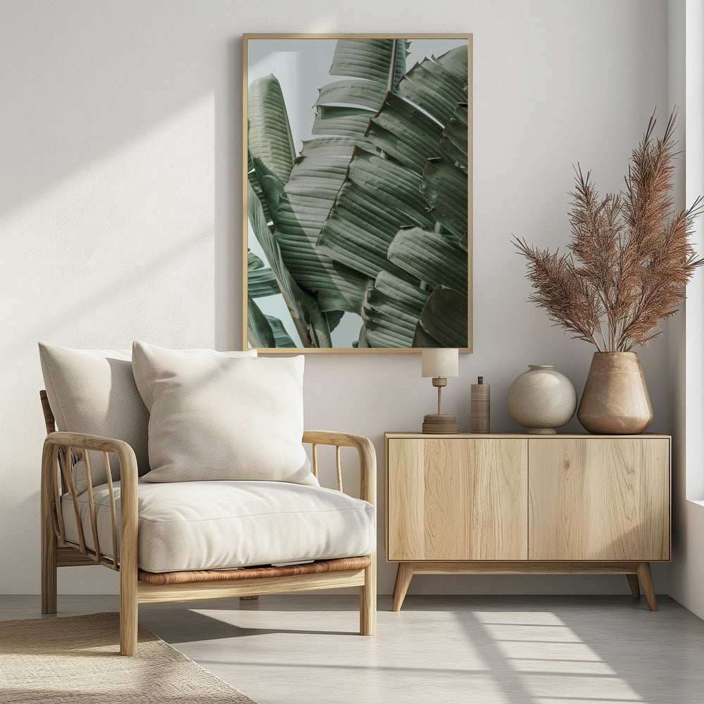 Banana Leaf Harmony | Poster