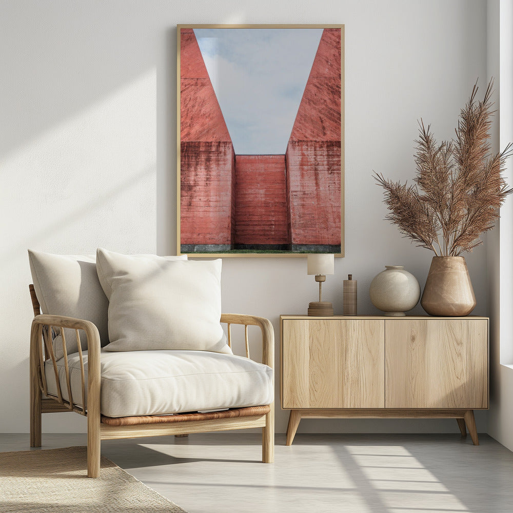 Crimson Pathway | Poster