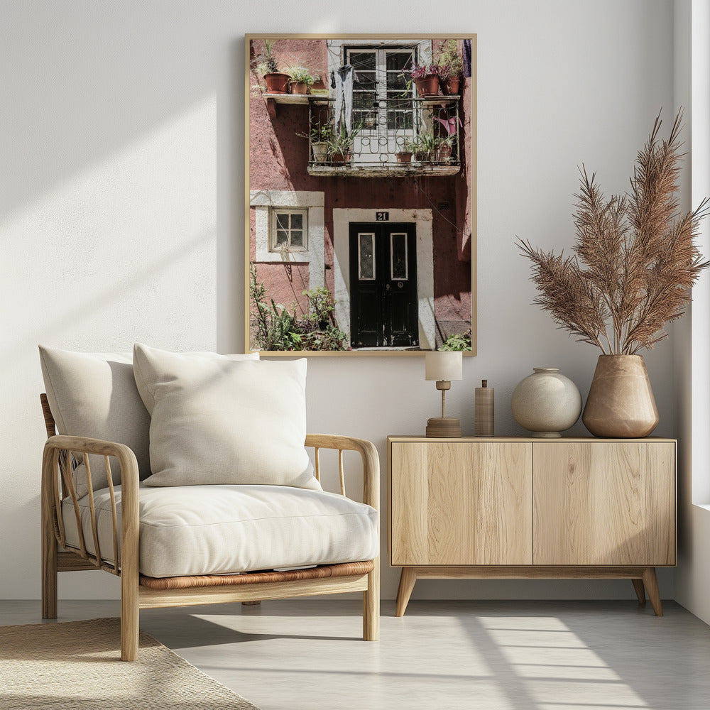 Charming Balcony Scene | Poster