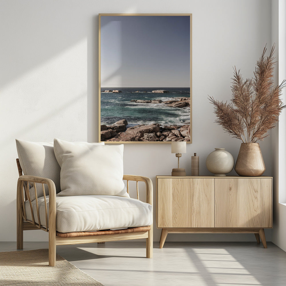 Rocky Coast Serenity | Poster