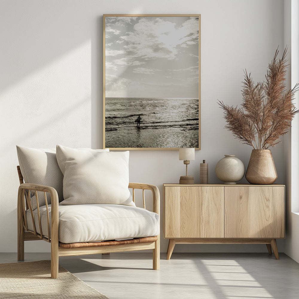 Surfer&#039;s Dawn Peace | Poster