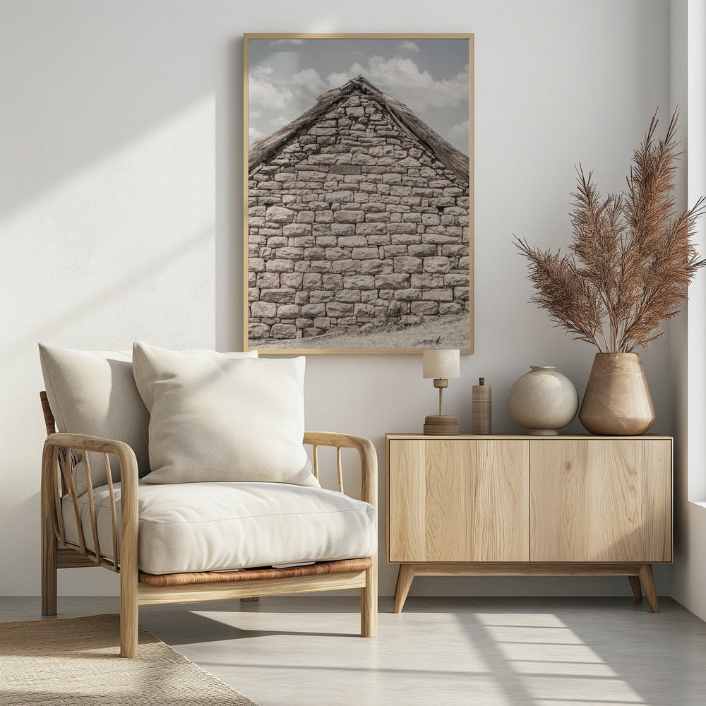 Stone Roofscape | Poster