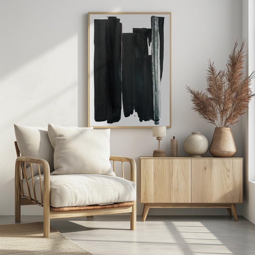 Monochrome Strokes | Poster