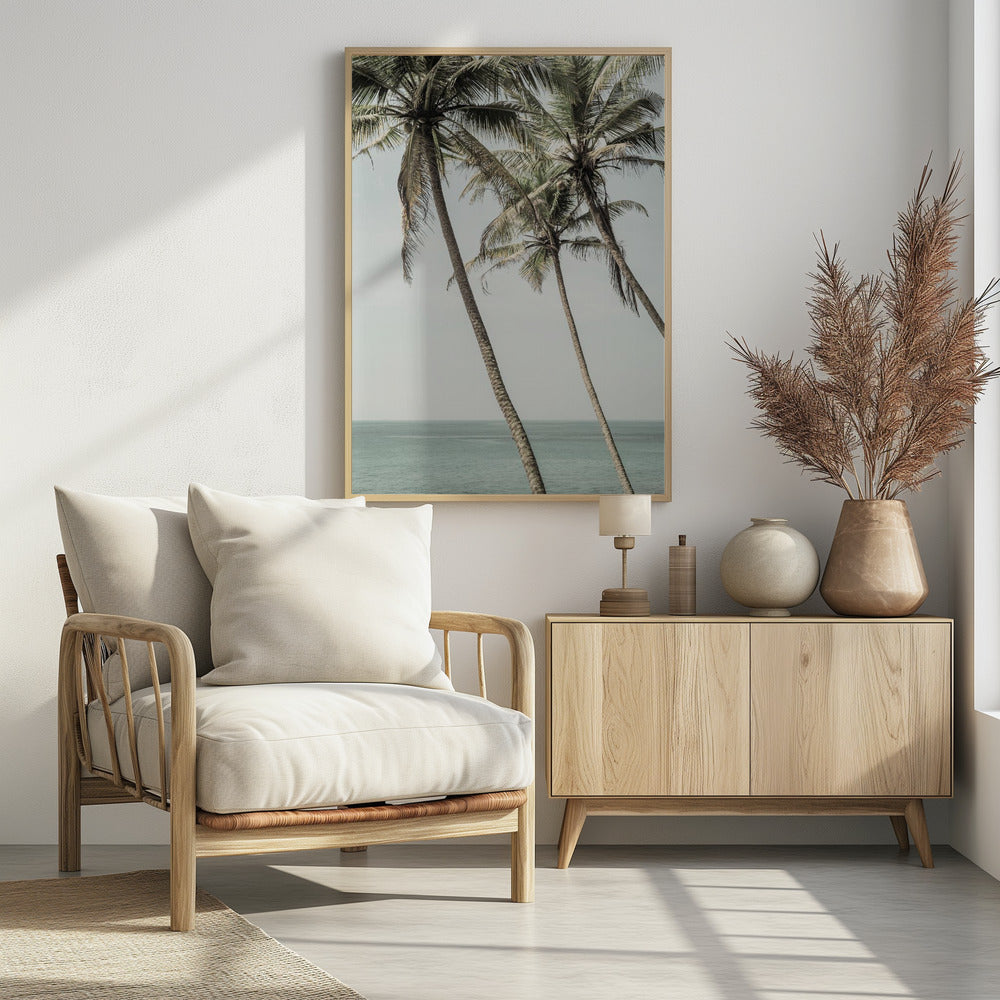 Ocean Breeze Palms | Poster