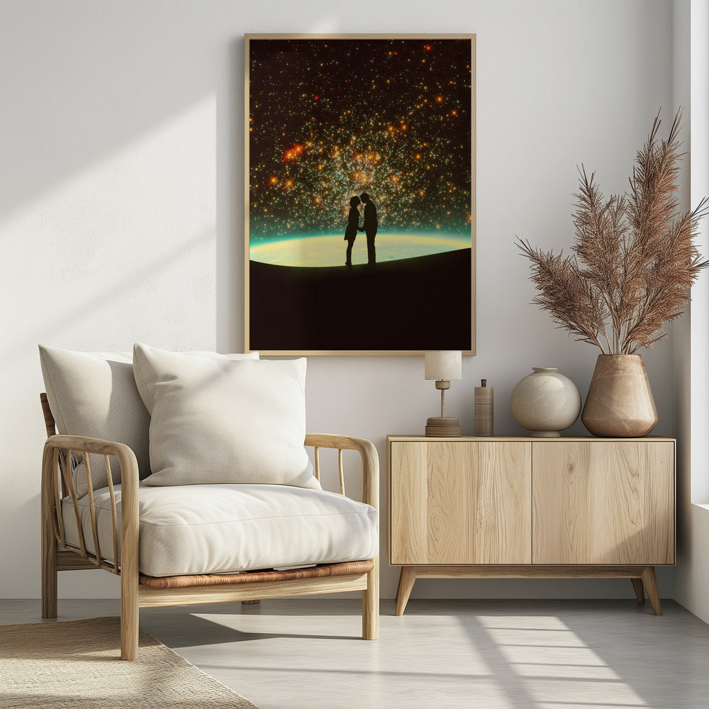 A Cosmic Kiss | Poster