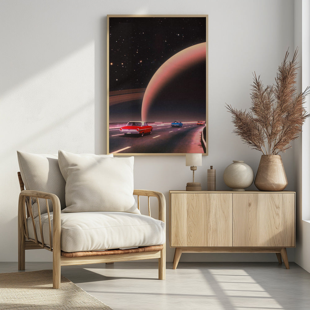 Saturn Traffic | Poster