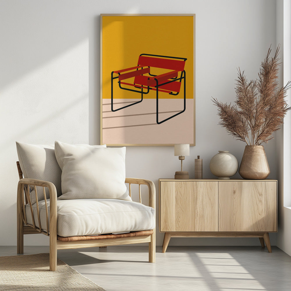 Wassily Chair Marcel Breuer | Poster