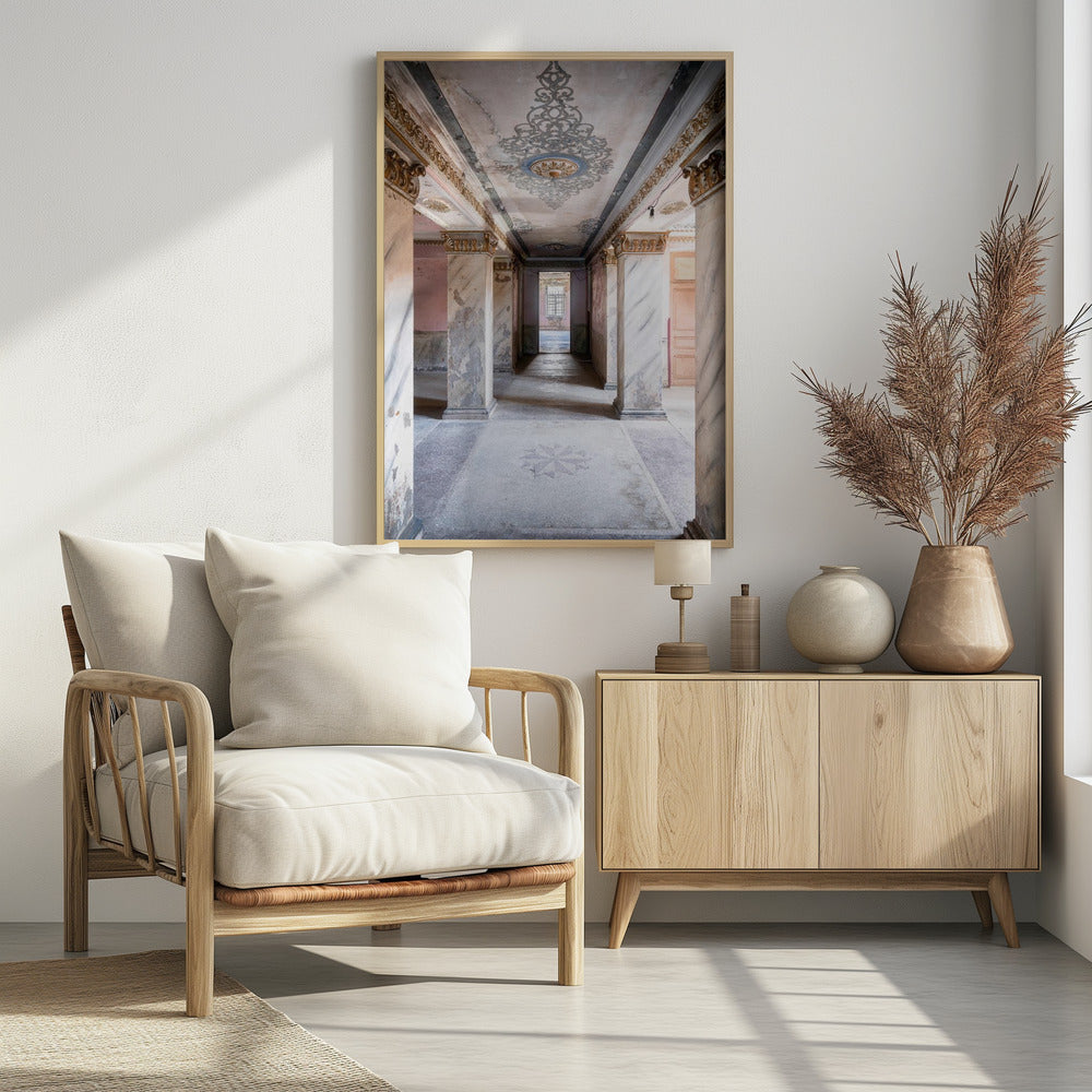 Pastel Hallway | Poster