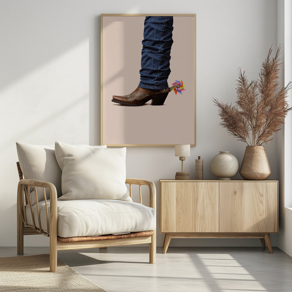 Not Serious Cowboy | Poster