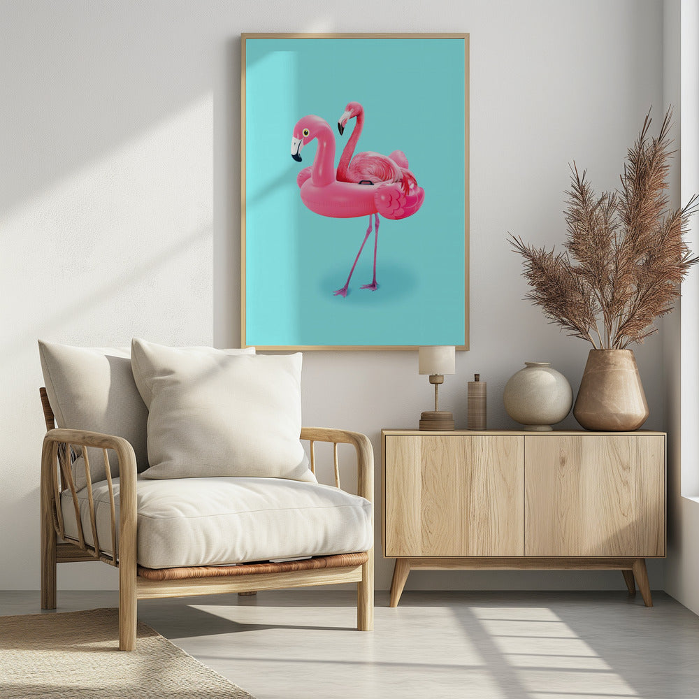 Flamingo on Resort | Poster