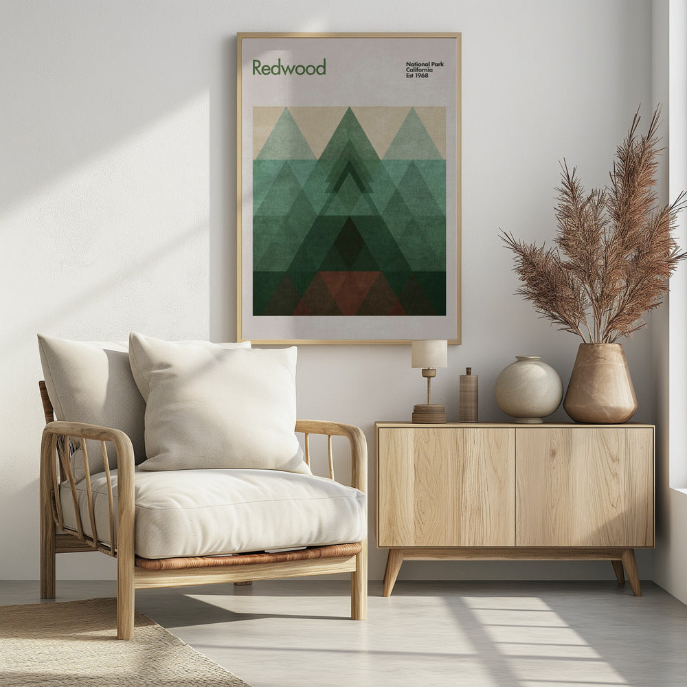 Triangular Redwood | Poster