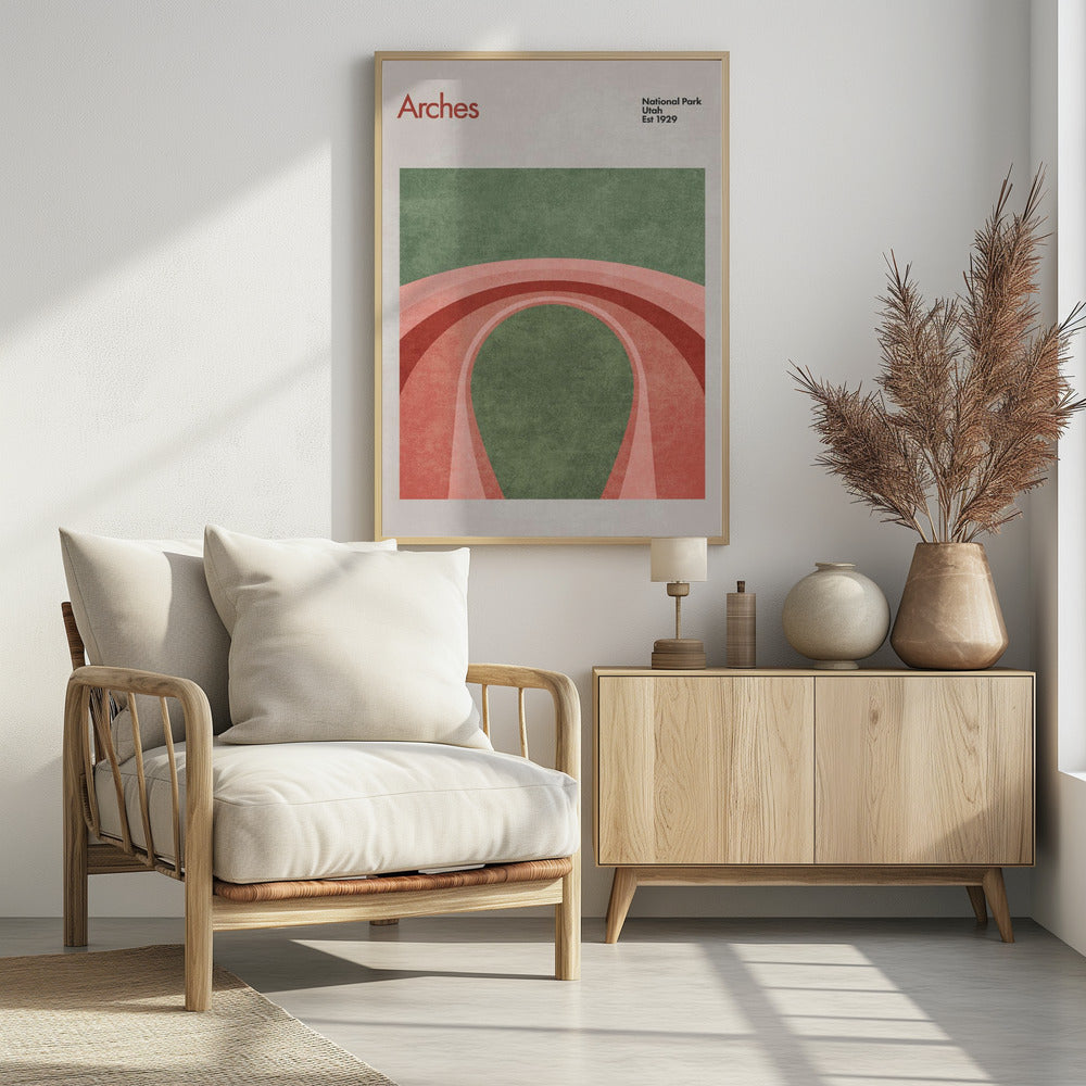 Abstract Arches | Poster