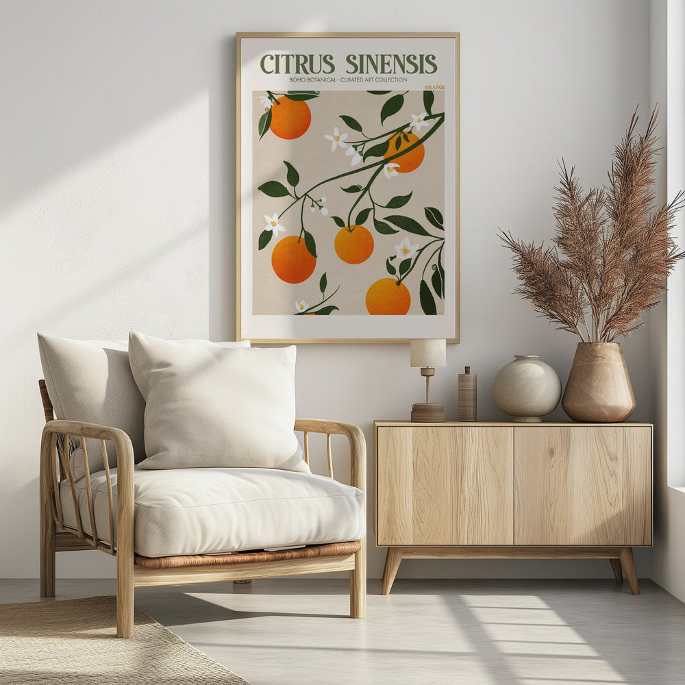 Orange Elegance | Poster