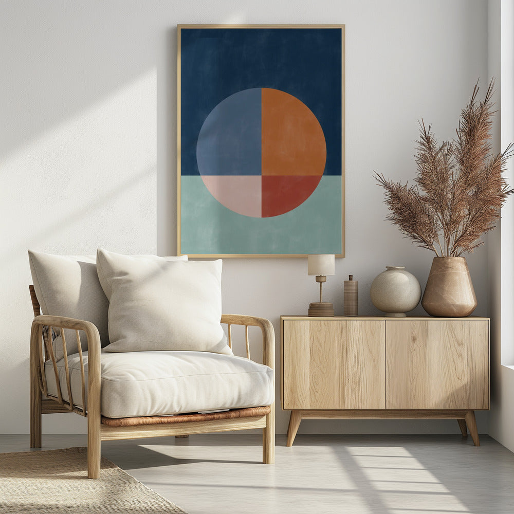 A Large Segmented Circle | Poster
