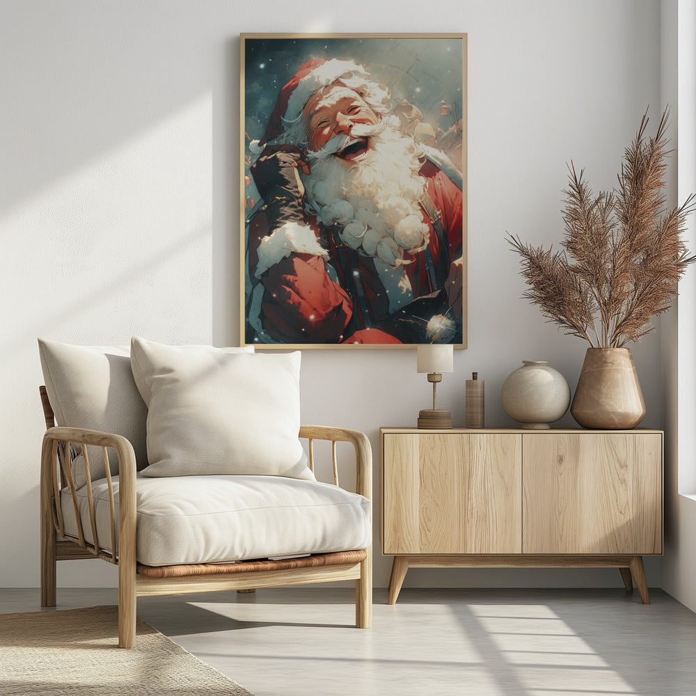 Jolly Santa's Call | Poster
